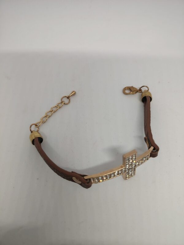 Pulsera Cruz Café Moro - Imagen 2