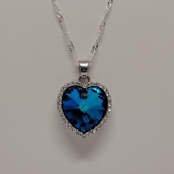 Collar Swarosvki Corazón Titanic