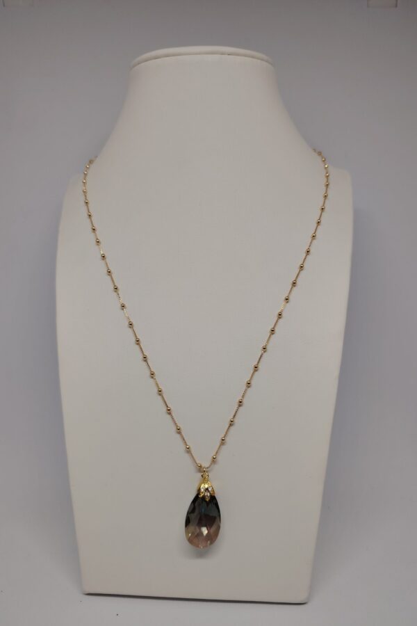 Collar Cristal Swarovski Gota - Imagen 2