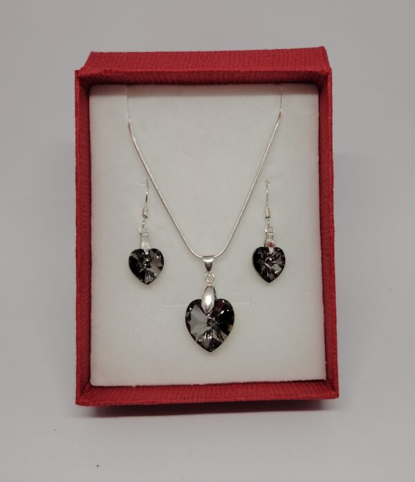 Conjunto Corazón Negro