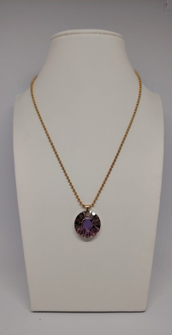 Collar Cristal Swarovski Aurora Boreal